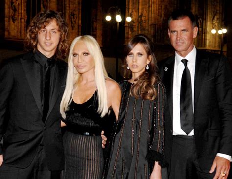 donatella versace family tree|donatella versace husband paul beck.